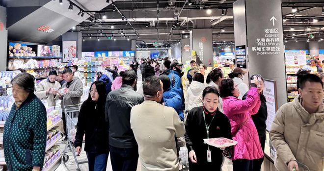 彩神vll甘肃首家！落地安宁！永辉超市“学习胖东来”自主调改店今天开业！(图8)