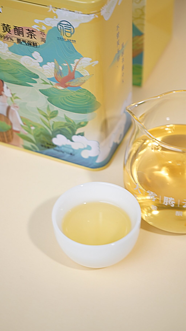 大雾腾云茶4428%黄酮含量背后：一杯“抗衰茶彩神vll”如何撬动中餐健康化新叙事？(图8)